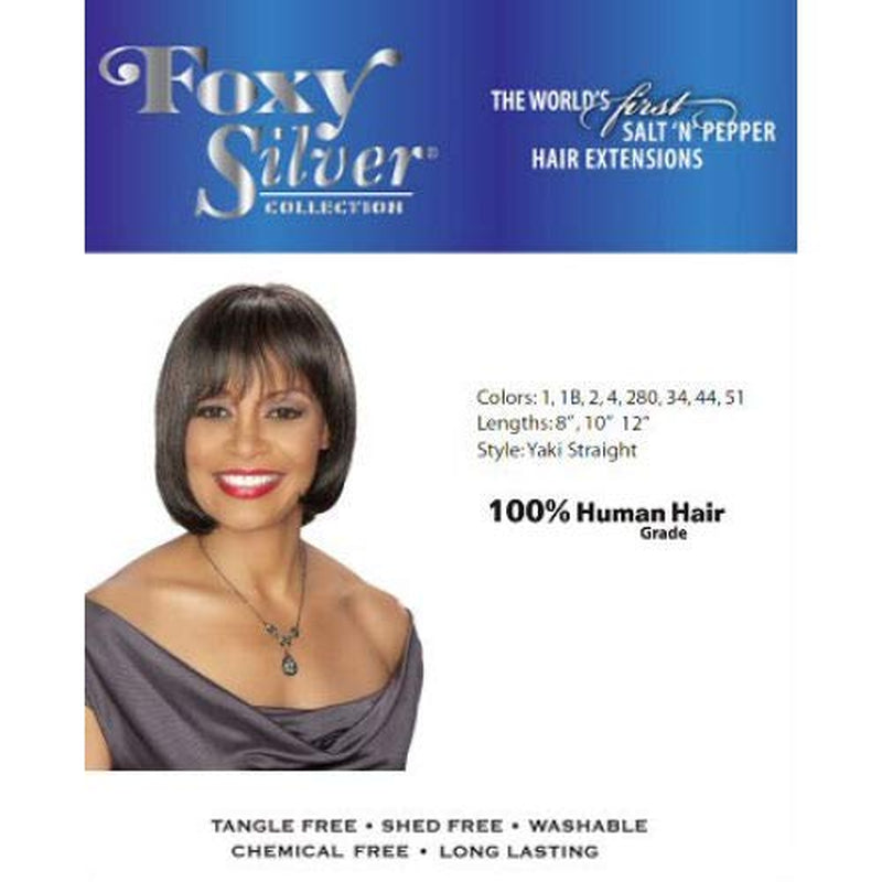 FOXY SALON WEAVE - STRAIGHT08 ( - Weave) - Human Hair Weave in 280